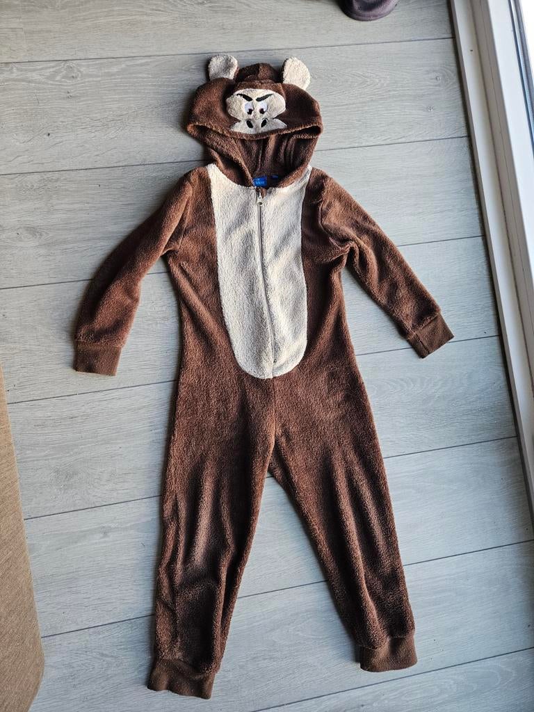 Onesie aap pyama of carnaval maat 110 / 116, Ophalen of Verzenden, 110 t/m 116, Jongen of Meisje