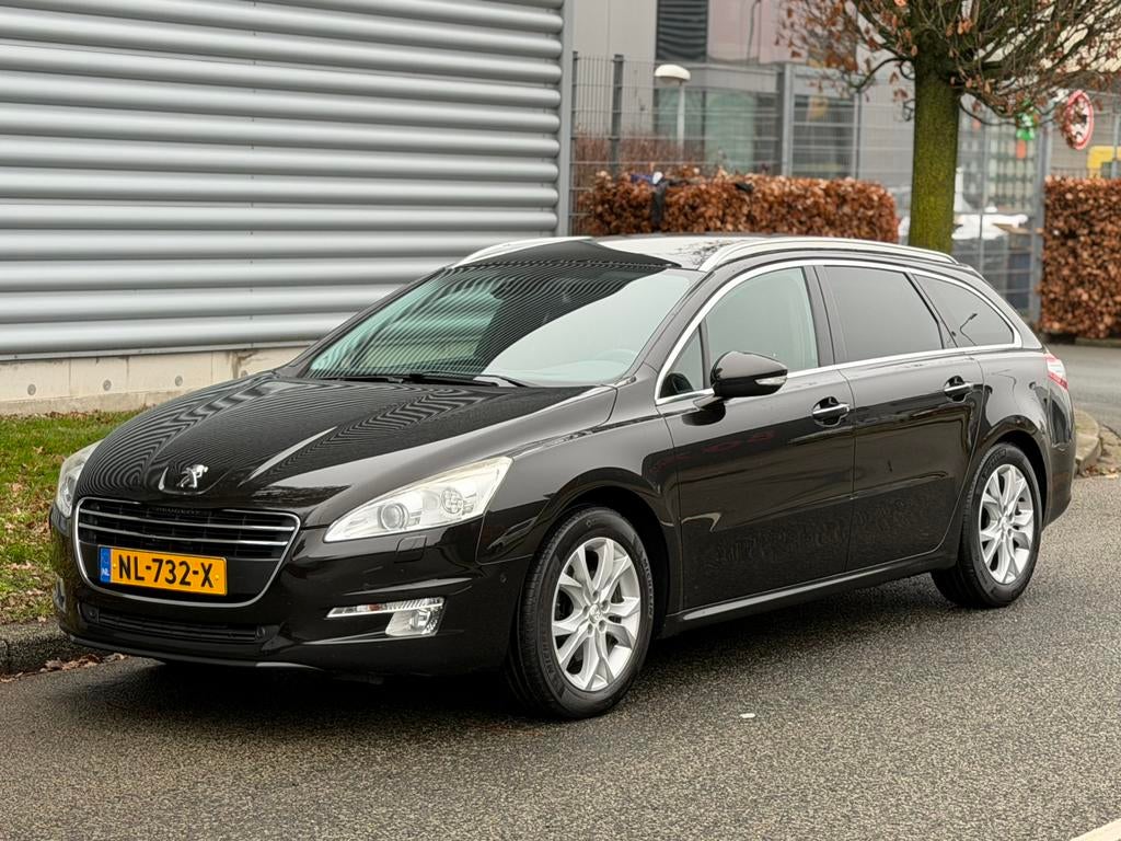 Peugeot 508 1.6 THP SW 2011 Bruin, Voorwielaandrijving, 15 km/l, 1800 kg, Zwart