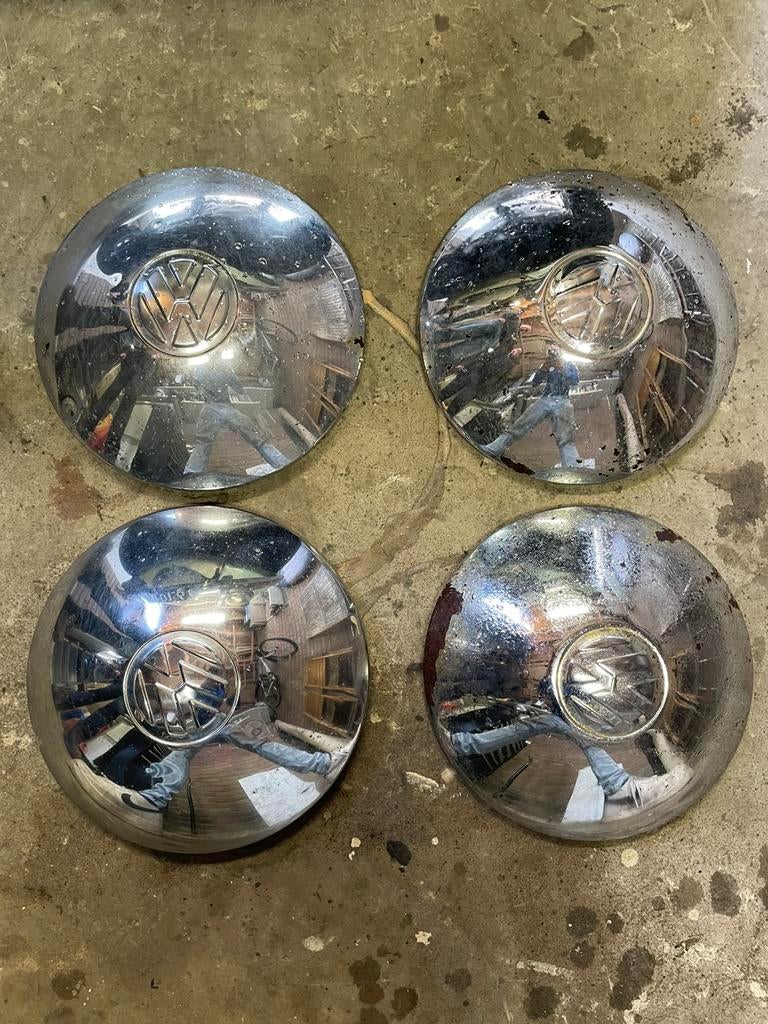 Wieldoppen vw kever/bus, Ophalen, Gebruikt