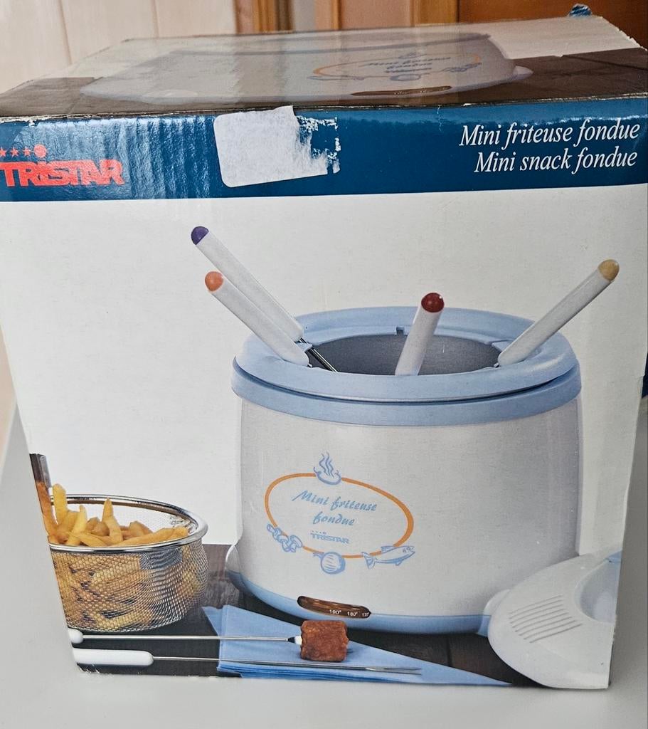 Tristar mini fondue/ friteuse, Ophalen of Verzenden, Nieuw, Elektrisch, Fonduepan