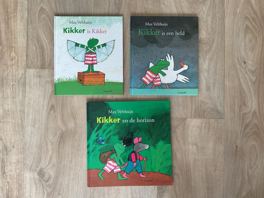Kikker boeken van Max Velthuijs - Zo goed als nieuw!, Fictie algemeen, Jongen of Meisje, Ophalen of Verzenden, Zo goed als nieuw