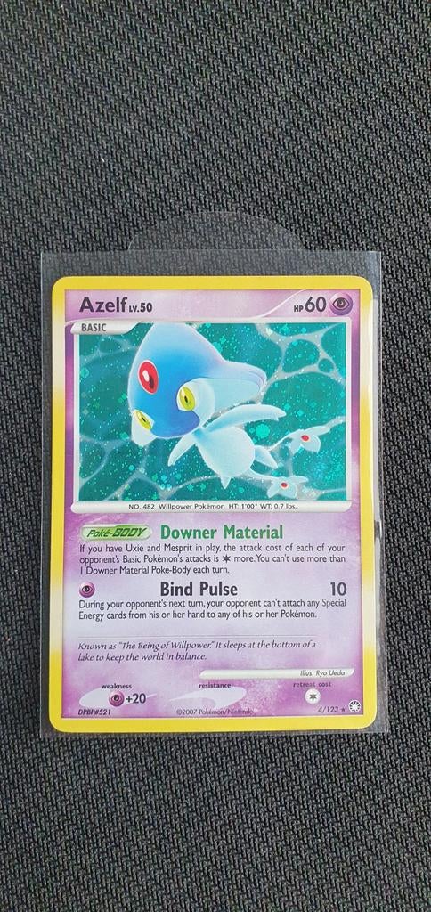 Azelf lv.50 4/123 Holo + Swirl, Ophalen of Verzenden