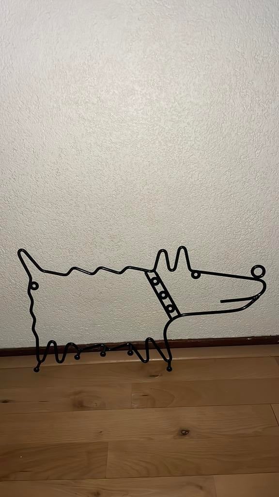 Kapstok in de vorm van een hond IKEA Fran, Wandkapstok, Ophalen of Verzenden, Zo goed als nieuw, Minder dan 100 cm