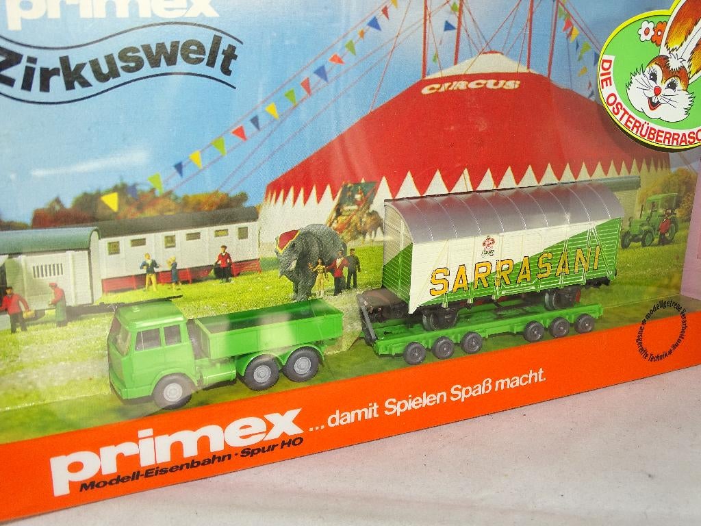 1/87 Wiking/Primex Sarrasani Henschell, Ophalen of Verzenden, Nieuw, Bus of Vrachtwagen, Wiking