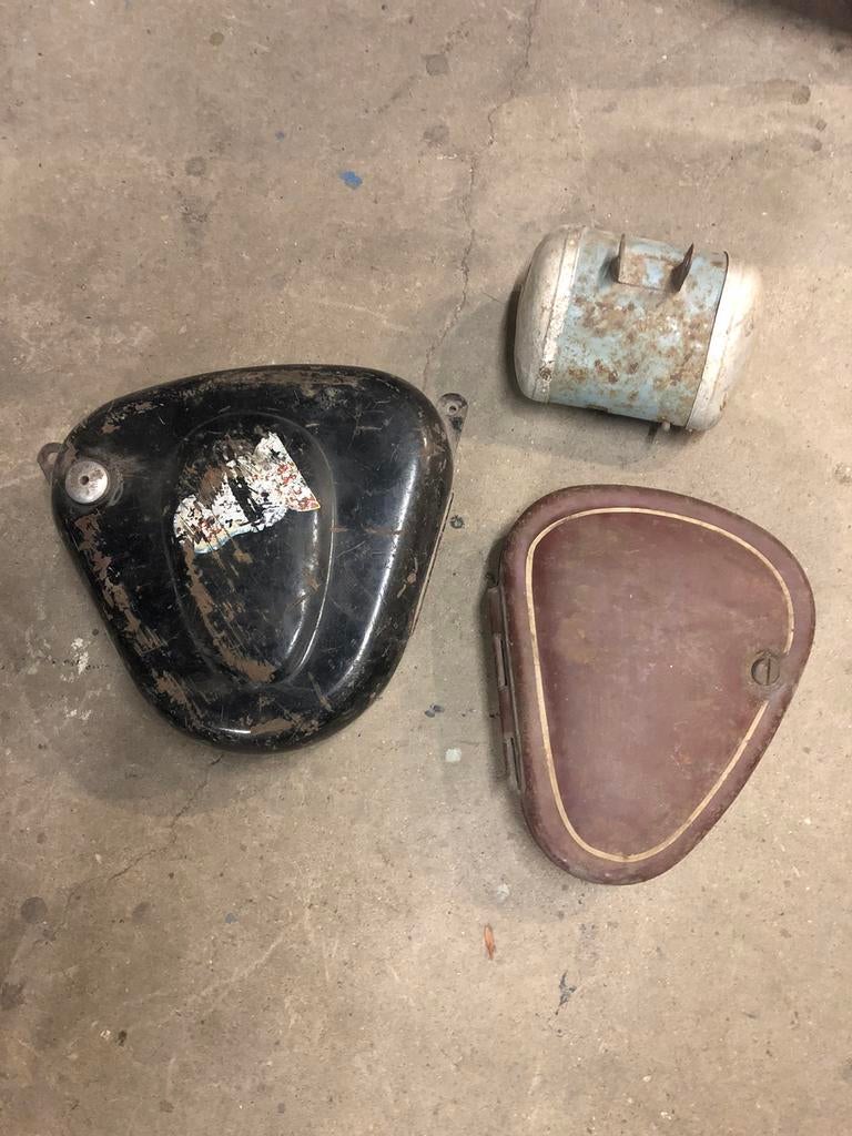 3 vintage gereedschapkastjes oud engels, Ophalen of Verzenden