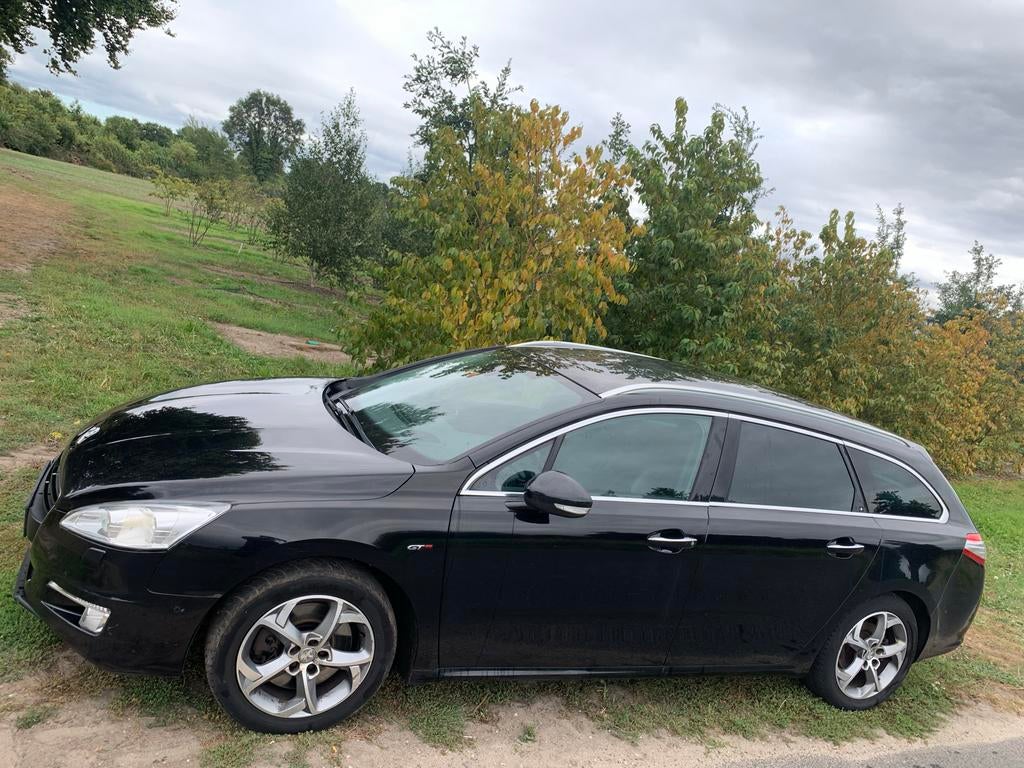 Peugeot 508 GT, Auto's, Peugeot, Euro 5, Navigatiesysteem, Zwart, Leder