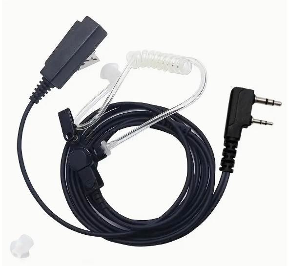 10x Portofoon Oortjes Kenwood/Baofeng - Nieuw, Minder dan 2 km, Verzenden, Nieuw, Handsfree-functie