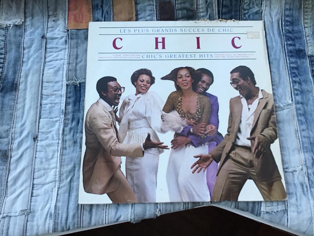 Chic - Greatest Hits LP, Cd's en Dvd's, Vinyl | Pop, Ophalen of Verzenden, 1980 tot 2000, Gebruikt, 12 inch