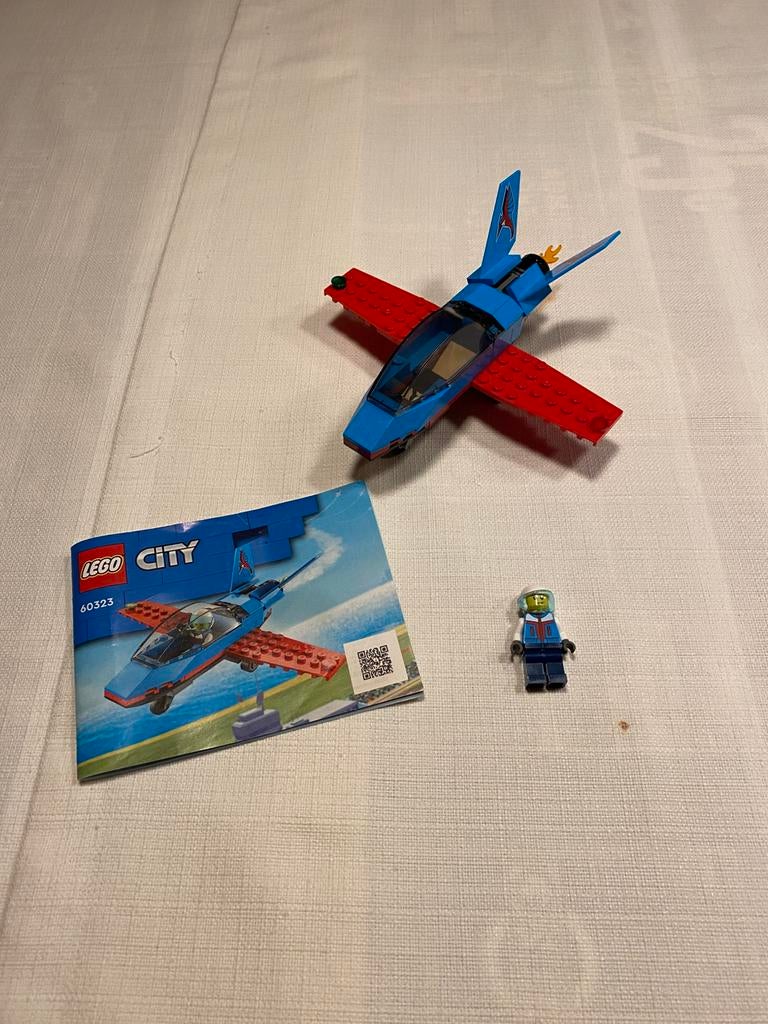 Lego 60323 Stuntvliegtuig, Ophalen of Verzenden, Gebruikt, Complete set, Lego