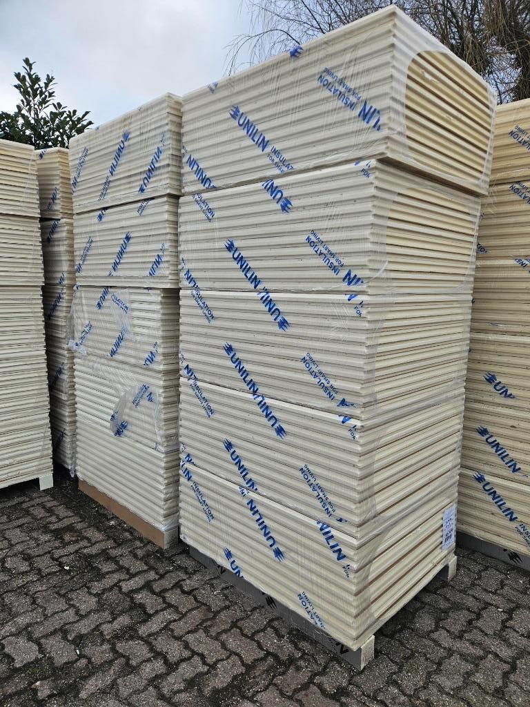 PIR Isolatie 30 / 48 / 57 / 69mm B-keus, Ophalen, Dakisolatie, 4 tot 8 cm, Zo goed als nieuw