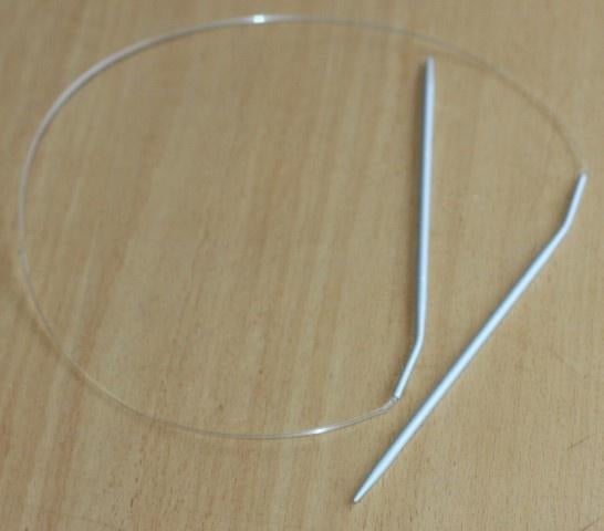 rondbreinaald, Ophalen of Verzenden, Zo goed als nieuw, Breien, Naald