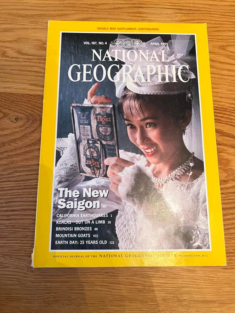 National Geographic - April 1995 Vol 187 No.4, Ophalen of Verzenden