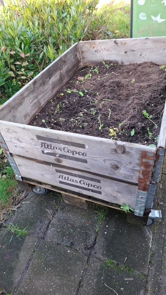 Moestuin bak, Ophalen