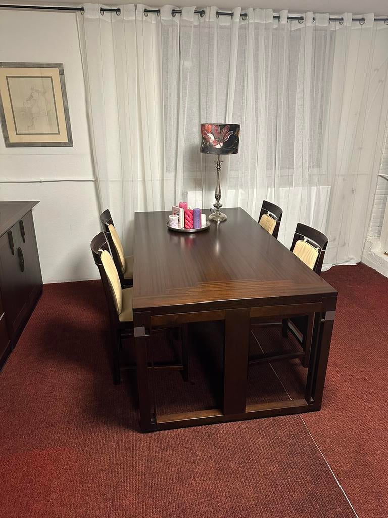 Schuitema decoforma eethoek, Ophalen, 4 tot 6 stoelen