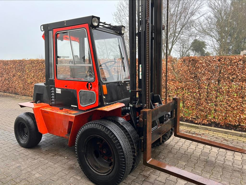 ruw terrein heftruck desta tilt 4 ton minimaal 7250 euro, Zakelijke goederen, Meer dan 4000 kg, Ophalen, Diesel, Heftruck