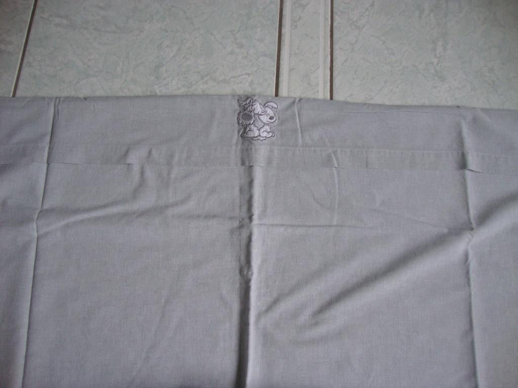 Ledikant dekbedovertrek Cottonbaby Woezel en Pip 1.20x1.50, Ophalen of Verzenden, Zo goed als nieuw, Ledikant