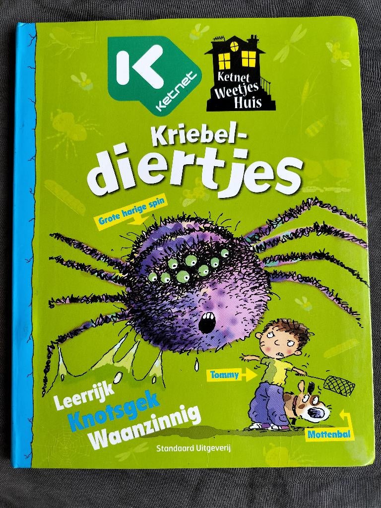 Kriebeldiertjes / Ketnet Weetjeshuis, Boeken, Ophalen of Verzenden, Zo goed als nieuw, Ketnet, Non-fictie