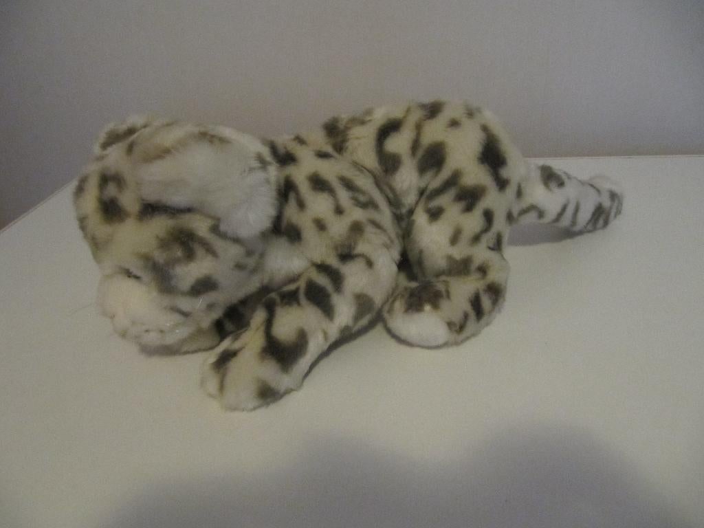 Knuffel - tijger - WWF (hoogte 15 cm en lengte 42 cm), Ophalen of Verzenden, Zo goed als nieuw, Overige typen