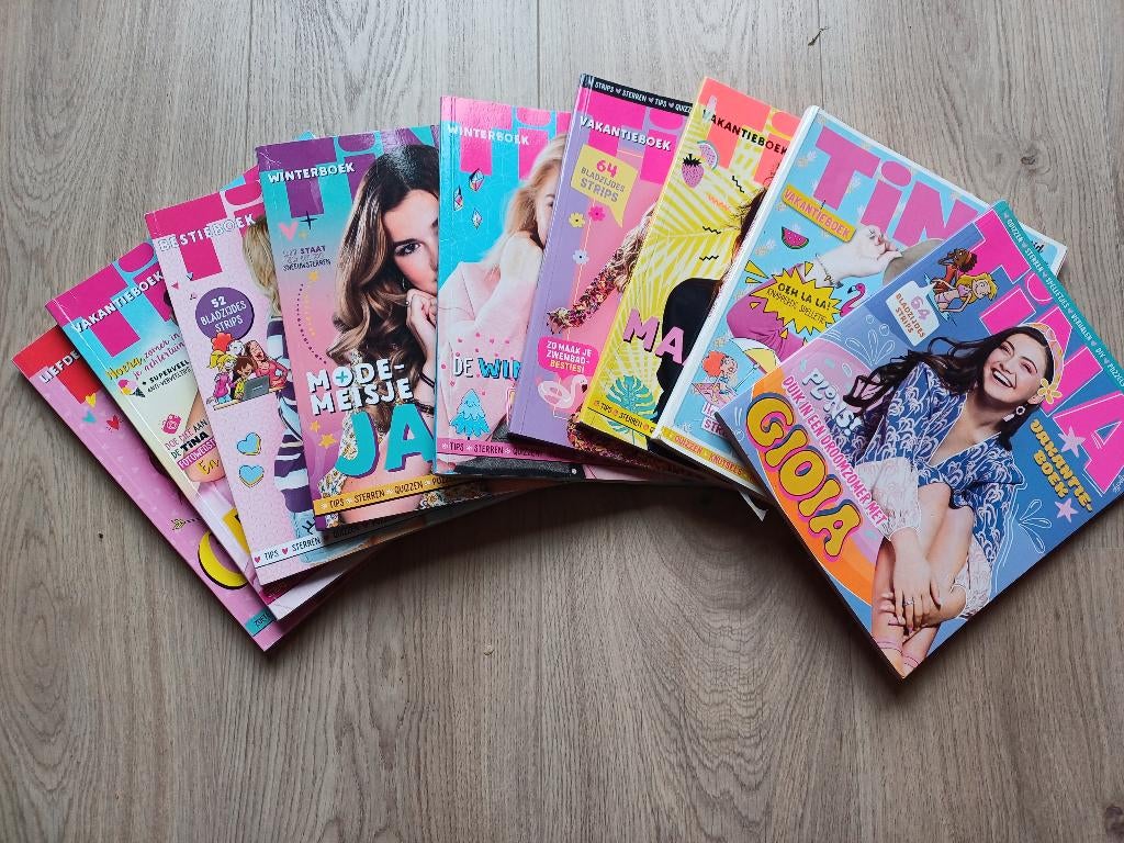 Tina vakantieboeken, Ophalen, Zo goed als nieuw, Overige typen