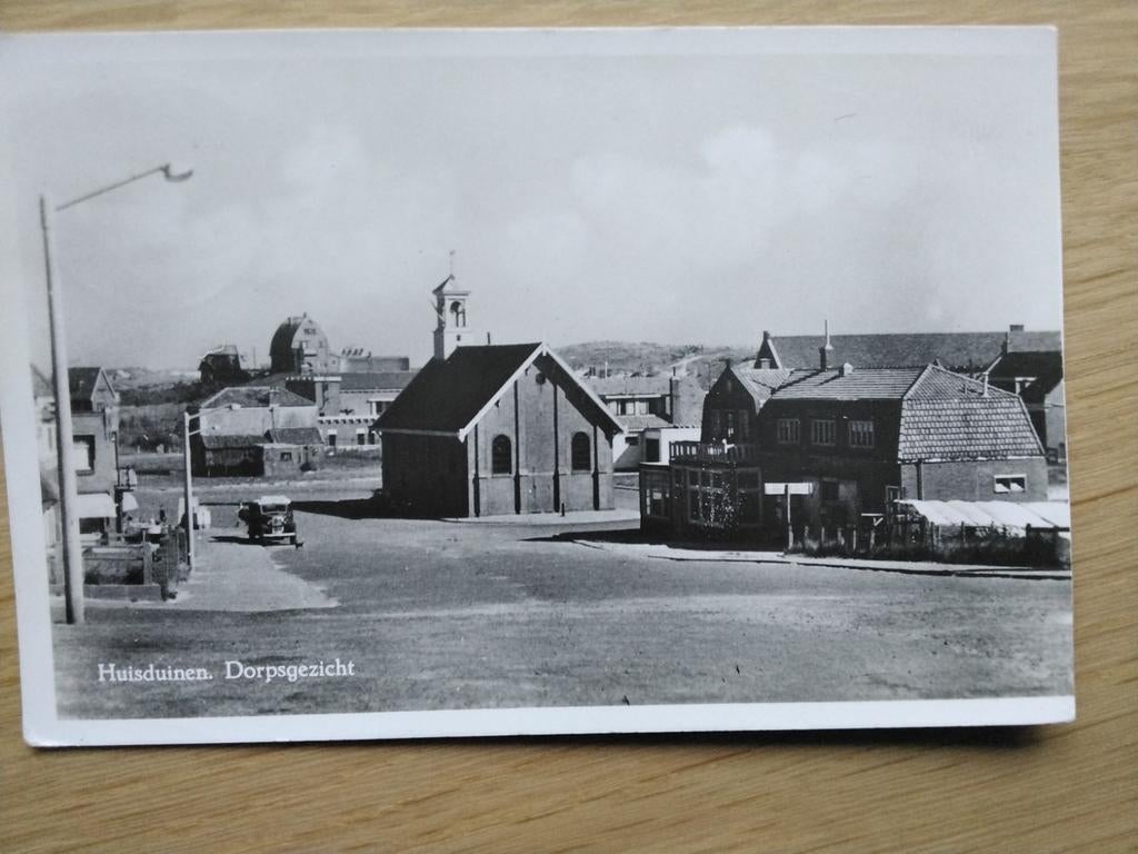 Huisduinen, Dorpsgezicht., Verzamelen, Ophalen of Verzenden, 1940 tot 1960, Gelopen, Noord-Holland