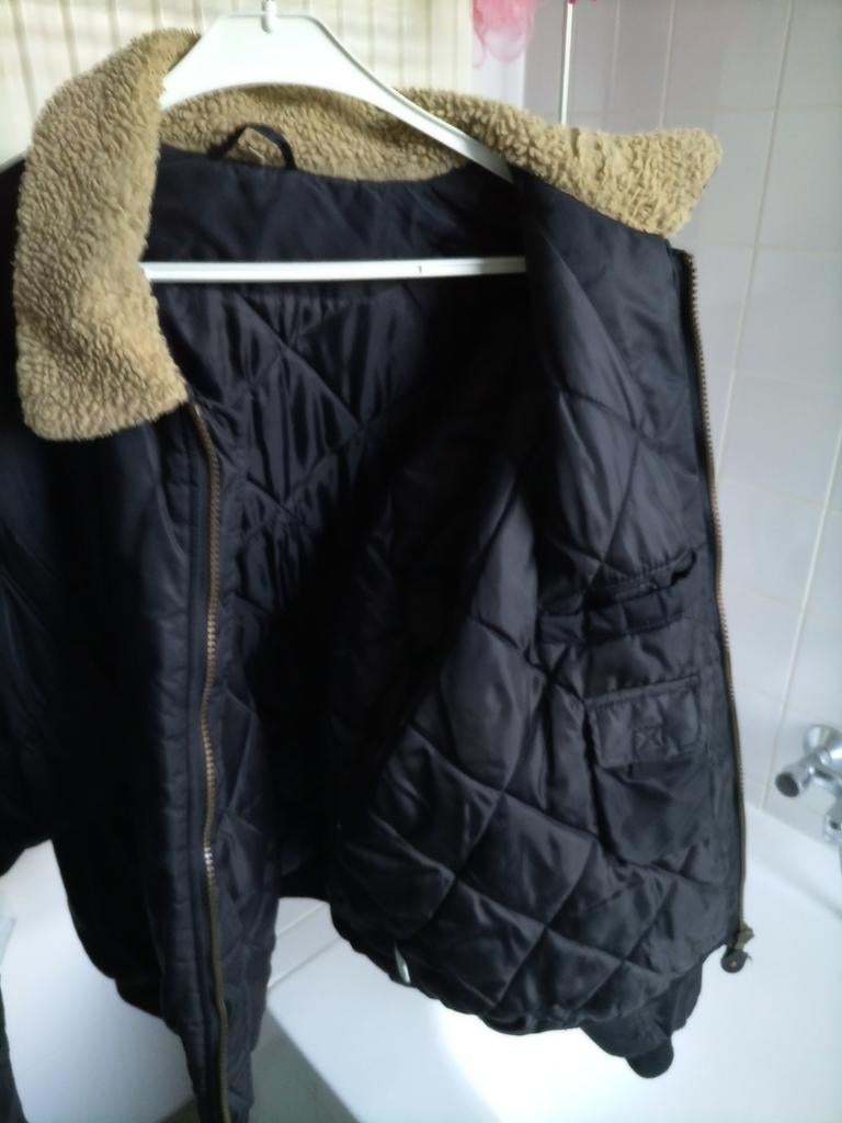 Piloten jas. Maat XL., Ophalen of Verzenden, Zo goed als nieuw, Maat 56/58 (XL), Zwart