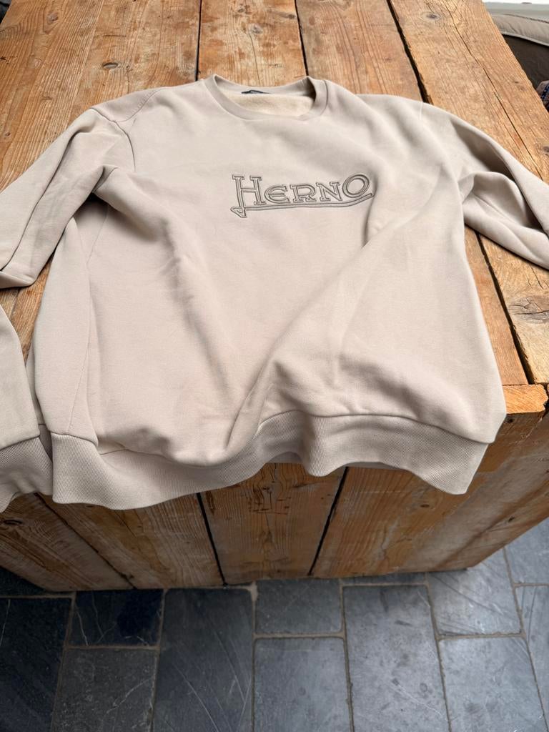 Herno sweater maat xl, Kleding | Heren, Herno, Beige, Maat 56/58 (XL), Ophalen of Verzenden