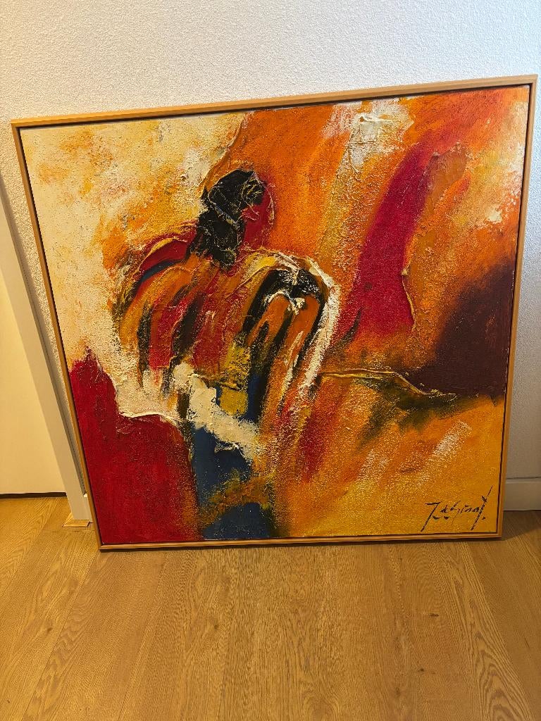 Origineel schilderij van Jochem de Graaf, Ophalen