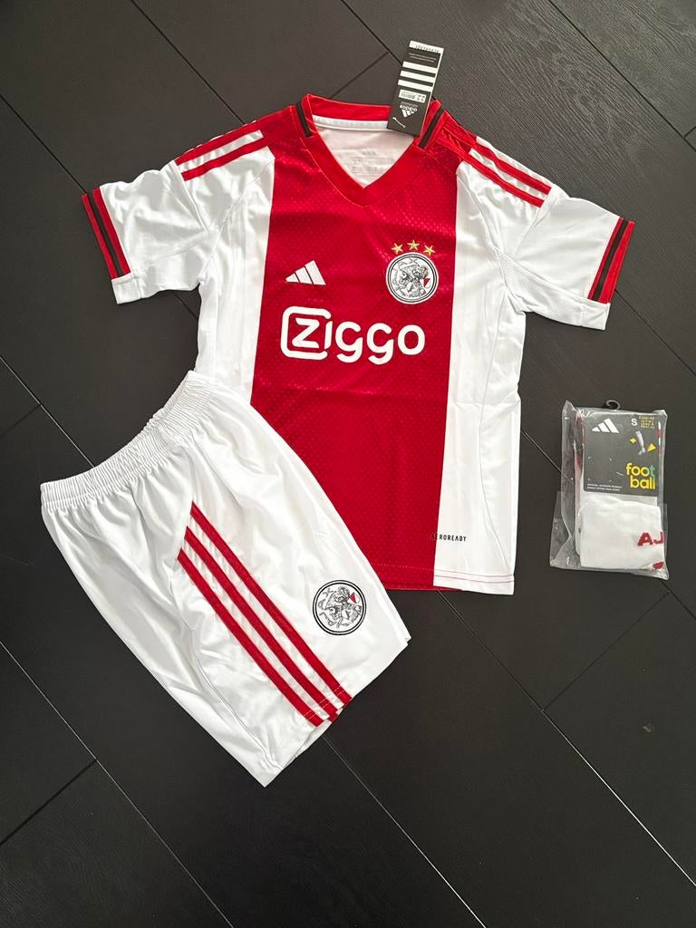 Ajax thuis tenue, Maat XS of kleiner, Ophalen of Verzenden, Nieuw, Set