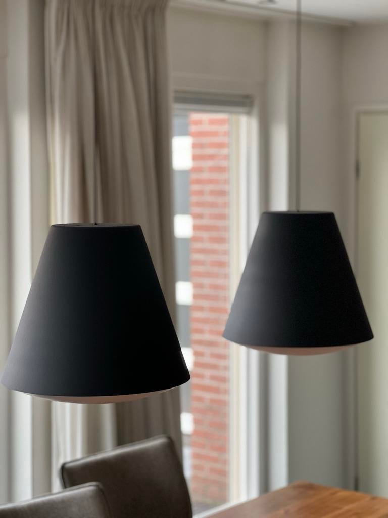 HAY Design Sinker Hanglamp Grijs, Ophalen, Zo goed als nieuw, Kunststof, Minder dan 50 cm