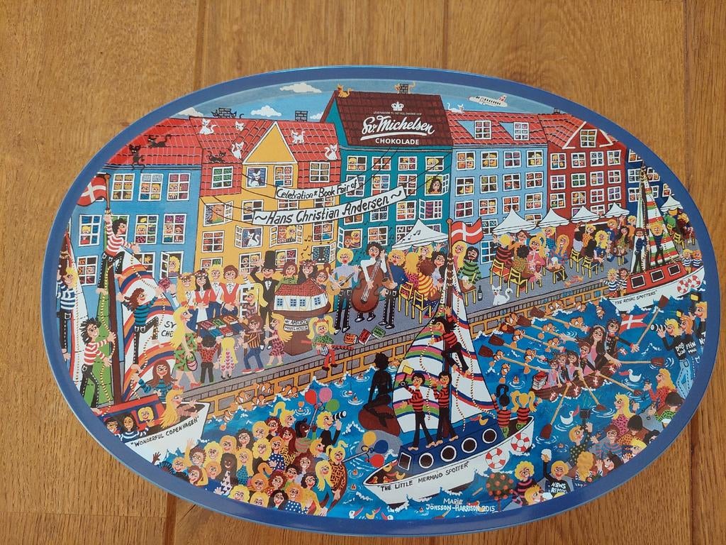 Prachtig blik van Hans Christian Andersen Sv Michelsen choco, Ophalen of Verzenden, Zo goed als nieuw, Overige, Overige merken