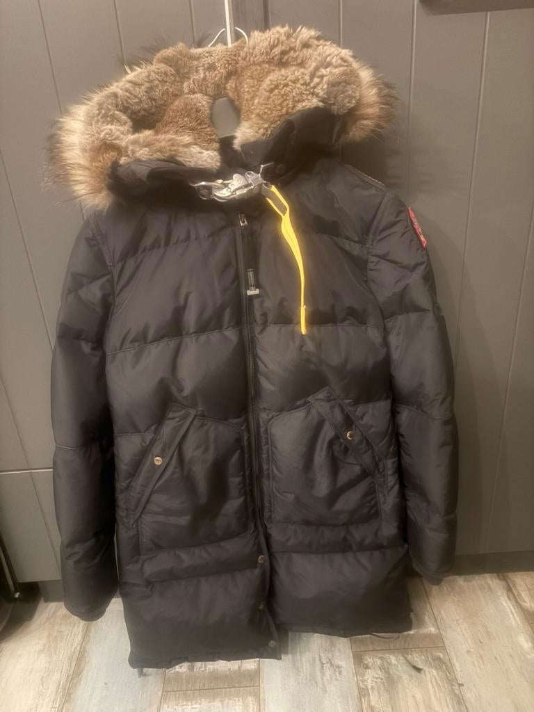 Parajumpers long bear dames parka!, Kleding | Dames, Jassen | Winter, Ophalen of Verzenden, Zo goed als nieuw, Zwart