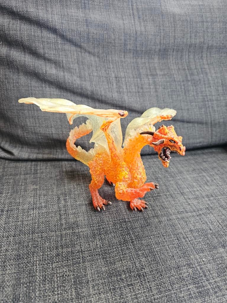 Plastoy Oranje Draak, Ophalen of Verzenden, Zo goed als nieuw