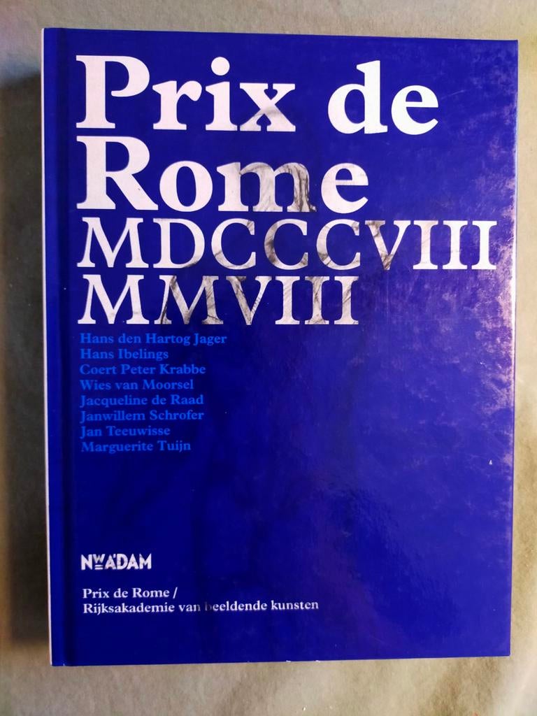Irma Boom Office: 200 Years Prix De Rome MDCCCVIII - MMVIII, Ophalen of Verzenden, Zo goed als nieuw, Grafische vormgeving