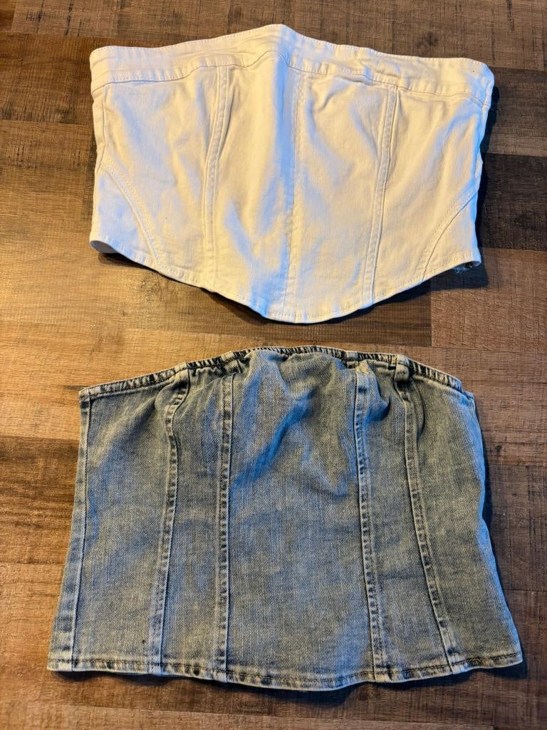 spijker topjes maat M-L Stradivarius, Maat 38/40 (M), Zo goed als nieuw, Zonder mouw, Stradivarius