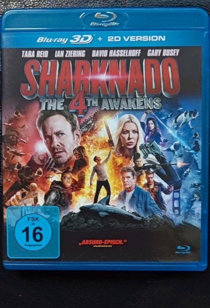 Sharknado The 4th awakens bluray 3D Import, Cd's en Dvd's, Blu-ray, Ophalen of Verzenden, Zo goed als nieuw, Horror