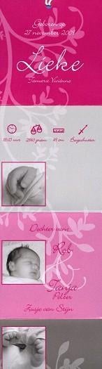 Lieke, Ophalen of Verzenden, 2000 tot heden, Geboortekaartje
