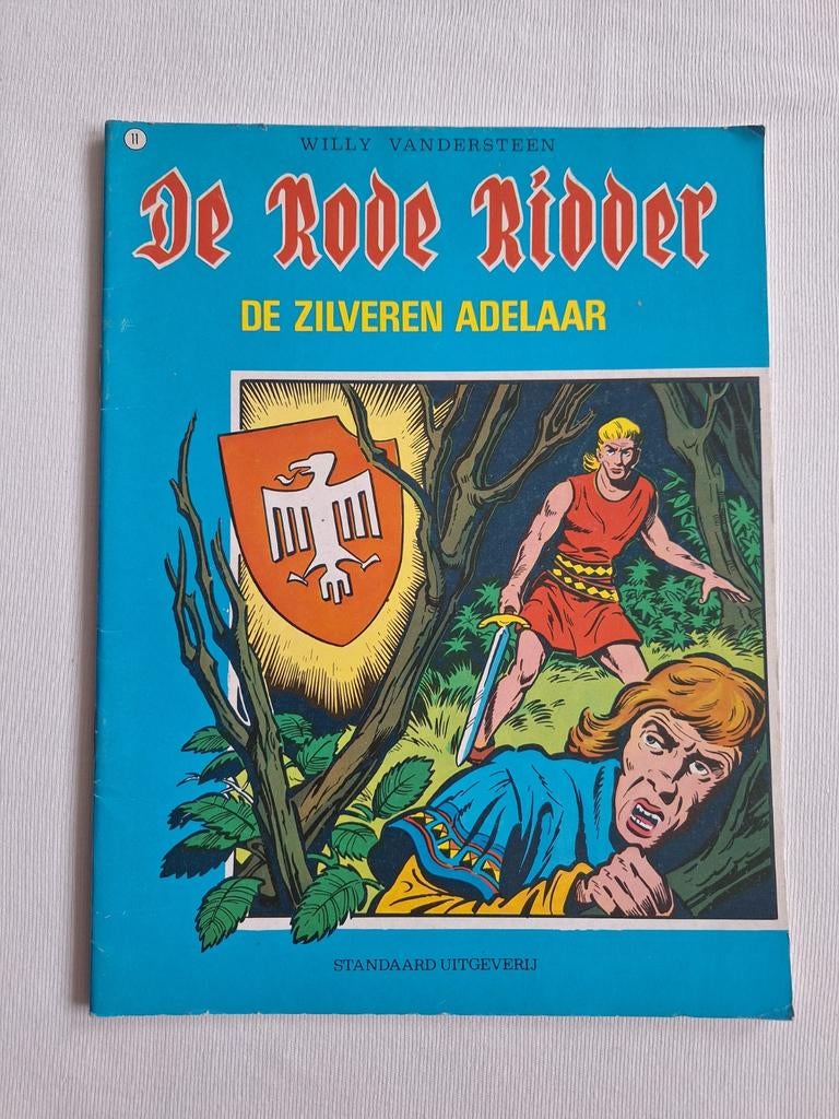 Stripboek De rode ridder / de zilveren adelaar, Ophalen of Verzenden, Gelezen, Fictie algemeen