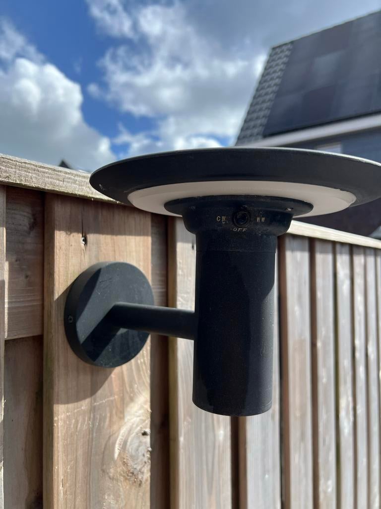 Ronde buitenlampen op zonne-energie, Tuin en Terras, Buitenverlichting, Zonne-energie, Kunststof, Gebruikt, Minder dan 50 watt