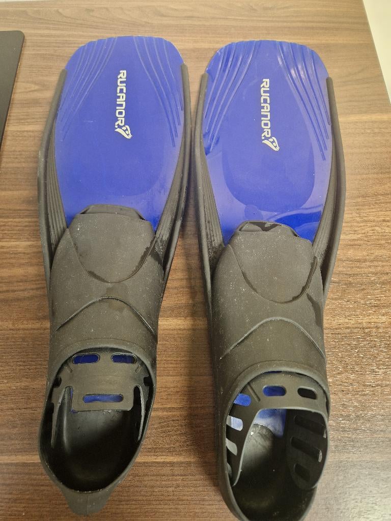 Rucanor BLUE BAY zwemvliezen / snorkelvinnen, Ophalen of Verzenden, Zo goed als nieuw, Snorkelvinnen