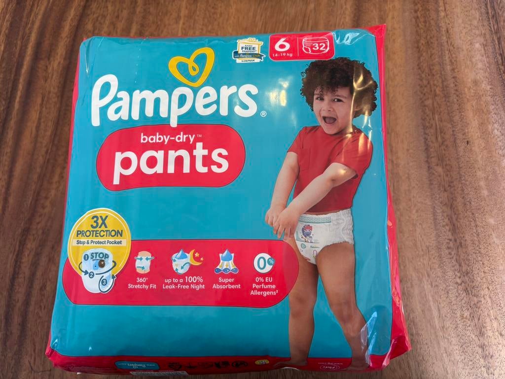 Pamper luierpants 32 stuks, Ophalen, Nieuw