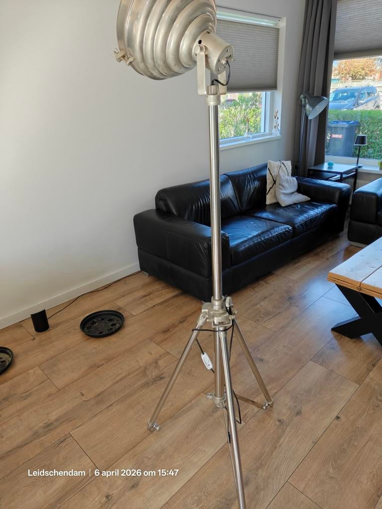 Industriële vloerlamp, Ophalen, Zo goed als nieuw, Metaal, 150 tot 200 cm