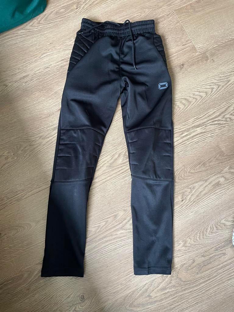 Stanno keepersbroek maat 140 met bescherming, Ophalen of Verzenden, Gebruikt, Jongen, Broek