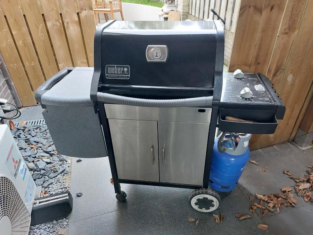 Weber Genesis Silver gas BBQ, Tuin en Terras, Gasbarbecues, Ophalen, Gebruikt