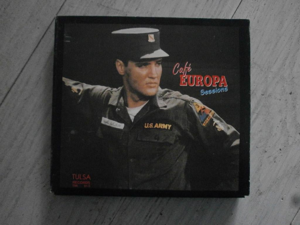elvis 5 cd cafe europa sessions gi bleus, Ophalen of Verzenden, 1960 - 1969, Zo goed als nieuw