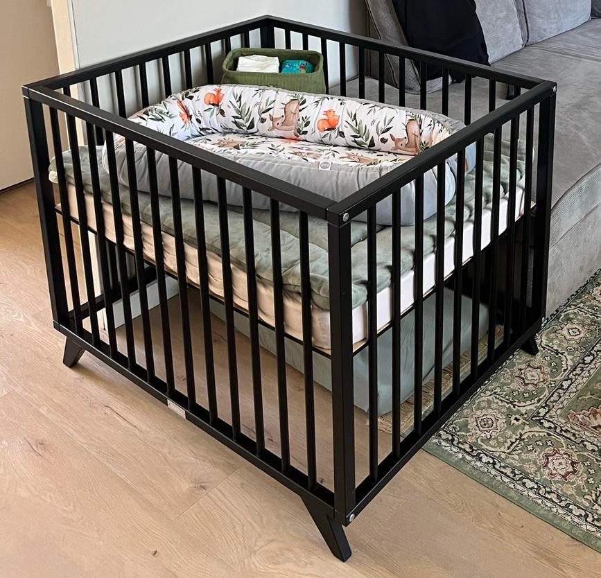 Bopita box retro, Ophalen, Zo goed als nieuw, Vierkant, In hoogte verstelbaar