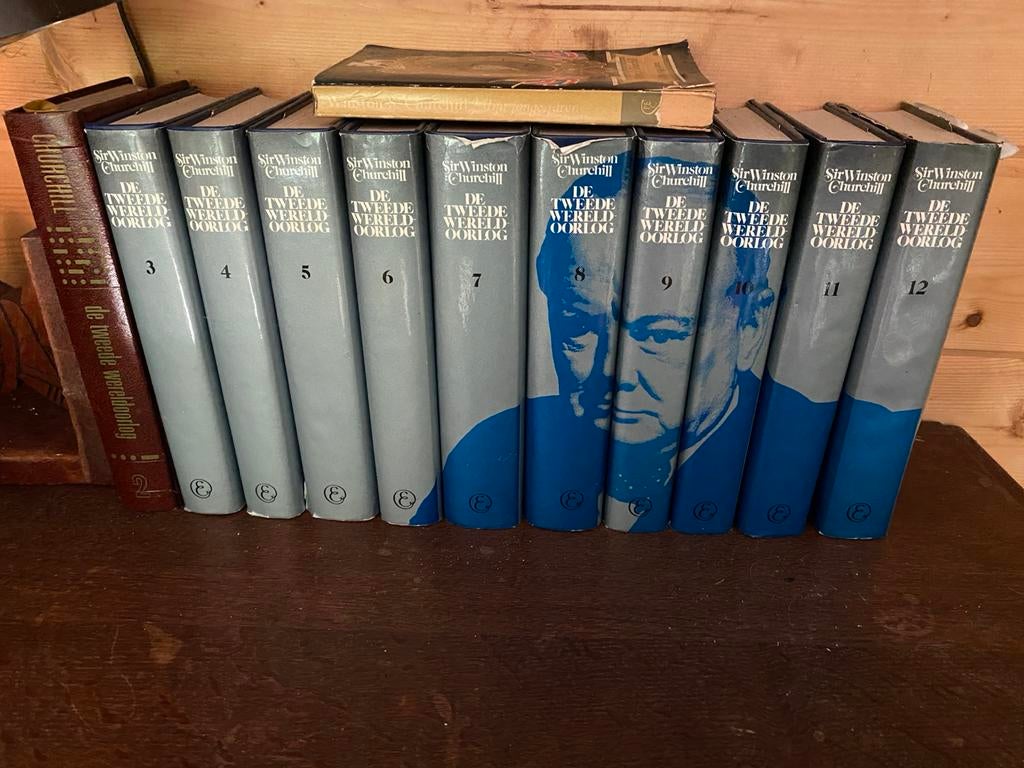 Sir Winston Churchill: De Tweede Wereldoorlog (12 delen + je, Ophalen of Verzenden, Tweede Wereldoorlog, Gelezen, Algemeen