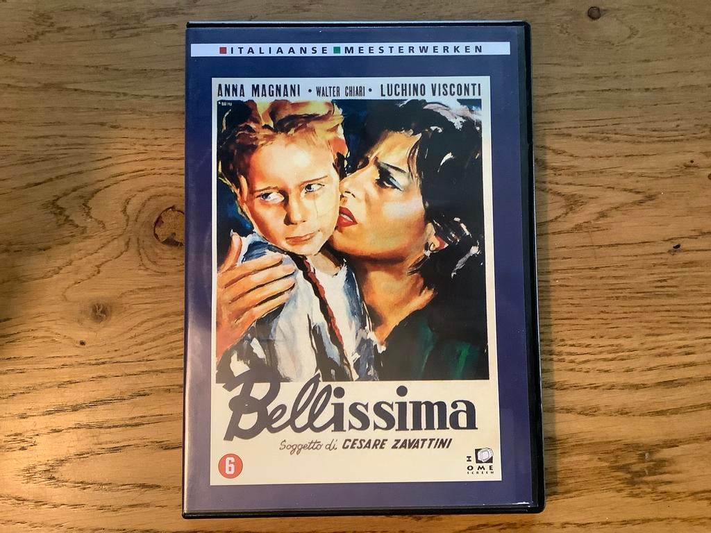 1. Bellissima, Luchino, Visconti met Anna Magnani (1951)., Ophalen of Verzenden, Zo goed als nieuw