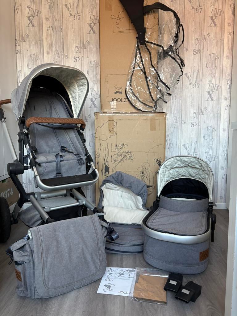 Joolz Day studio Gris kinderwagen + accesoires, Ophalen, Zo goed als nieuw, Overige merken