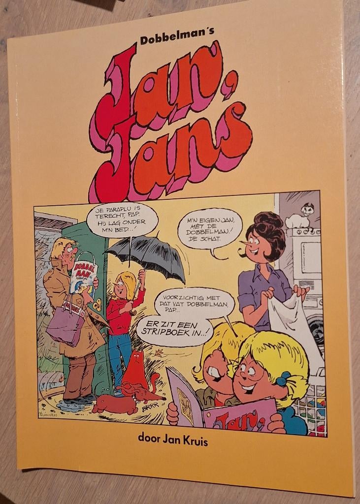 strip Jan Jans Dobbelman, Eén stripboek, Ophalen of Verzenden, Gelezen