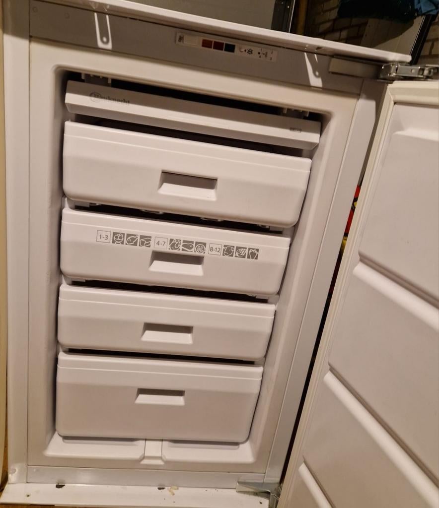 Bauknecht vriezer 4 laden, Ophalen, Inbouw, Minder dan 60 cm